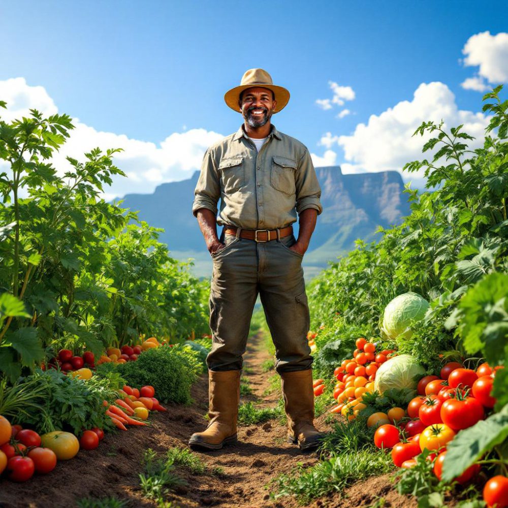I need images for the following but it needs to be for a South African market, it needs to have more of a South Africa touchfeel to the images Supplier of Farm Produce